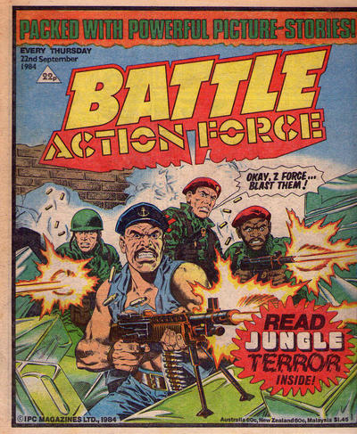 Battle Action Force #22 September 1984 [490] (1984)
