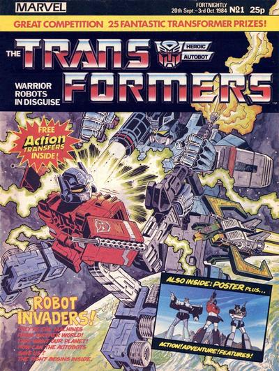 Transformers [UK] #1 (1984)