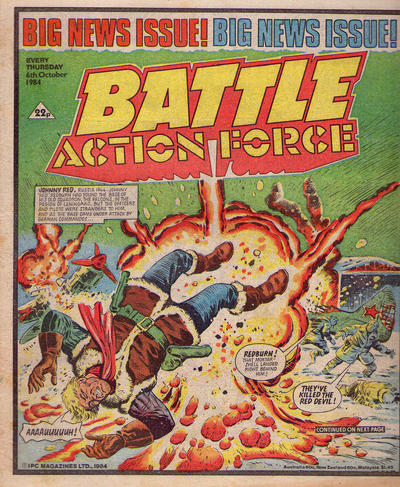 Battle Action Force #6 October 1984 [492] (1984)