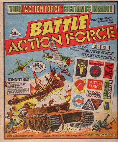 Battle Action Force #10 November 1984 [497] (1984)