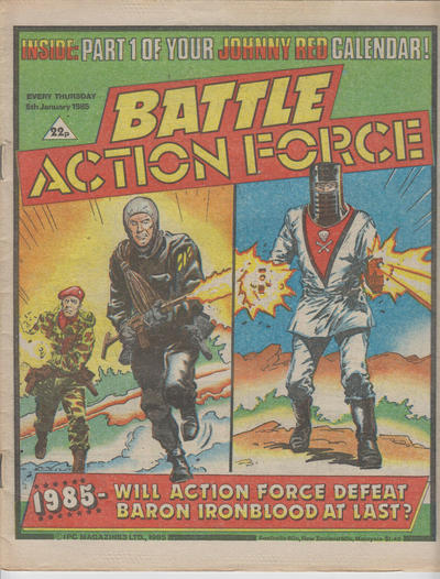 Battle Action Force #5 January 1985 [505] (1985)