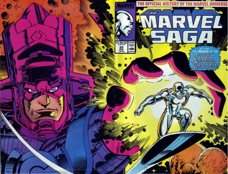 The Marvel Saga the Official History of the Marvel Universe #25 (1985)