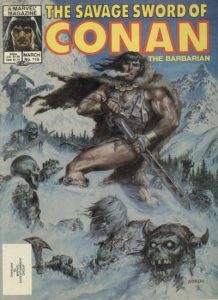 The Savage Sword of Conan #110 (1985)