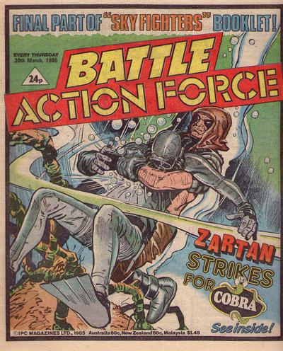 Battle Action Force #30 March 1985 [517] (1985)