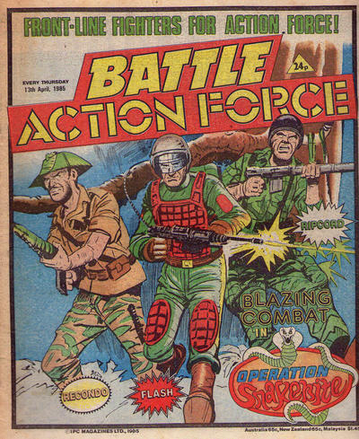 Battle Action Force #13 April 1985 [519] (1985)
