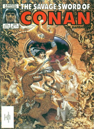 The Savage Sword of Conan #111 (1985)