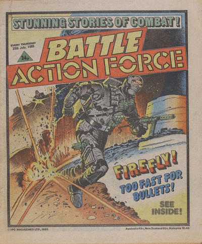 Battle Action Force #20 July 1985 [533] (1985)