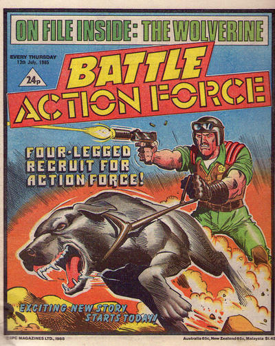 Battle Action Force #13 July 1985 [532] (1985)