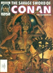 The Savage Sword of Conan #114 (1985)