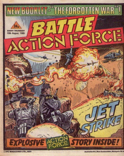 Battle Action Force #10 August 1985 [536] (1985)