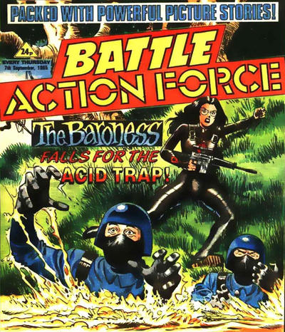Battle Action Force #7 September 1985 [540] (1985)