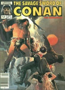 The Savage Sword of Conan #116 (1985)