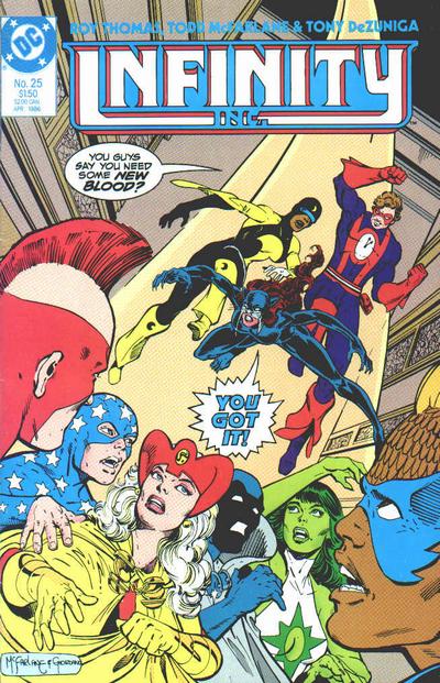 Infinity, Inc. #25 (1985)