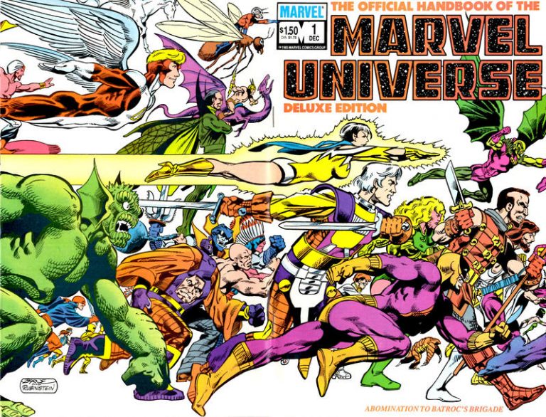 The Official Handbook of the Marvel Universe #1 (1985)