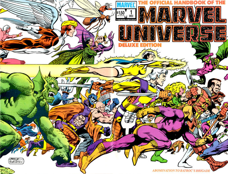 The Official Handbook of the Marvel Universe #1 (1985)