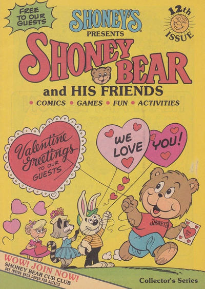 Shoney's Presents Shoney Bear and His Friends #12 (1986)