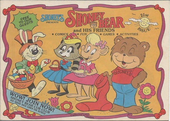 Shoney's Presents Shoney Bear and His Friends #21 (1986)