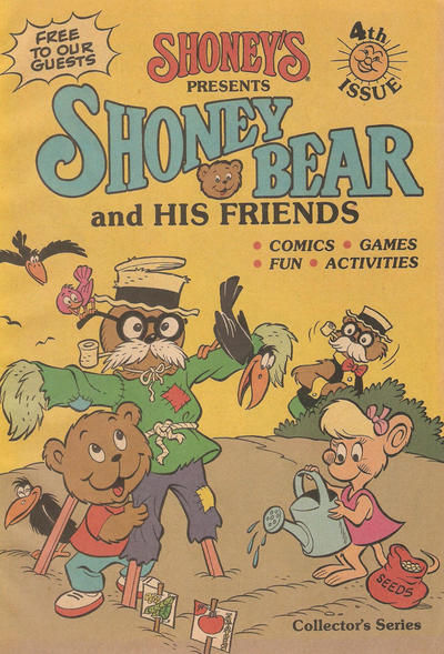 Shoney's Presents Shoney Bear and His Friends #4 (1986)
