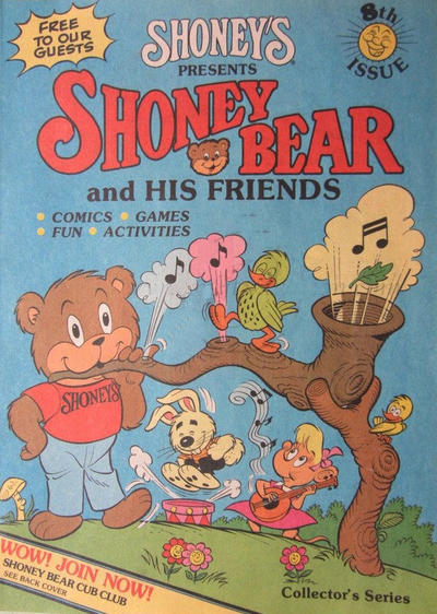 Shoney's Presents Shoney Bear and His Friends #8 (1986)