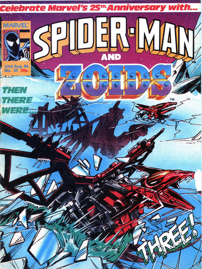 Spider-Man and Zoids #25 (1986)