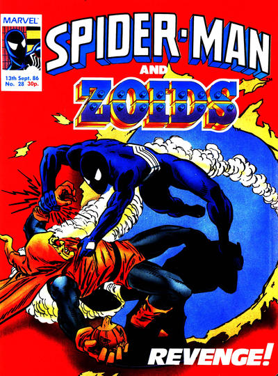 Spider-Man and Zoids #28 (1986)