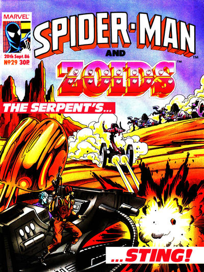Spider-Man and Zoids #29 (1986)