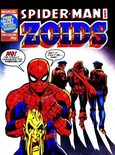 Spider-Man and Zoids #32 (1986)