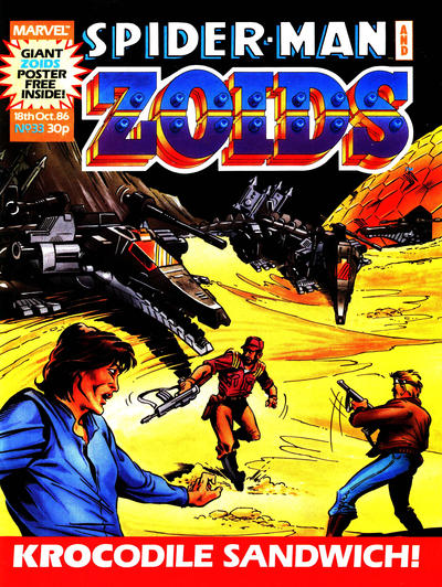Spider-Man and Zoids #33 (1986)