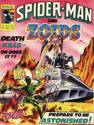 Spider-Man and Zoids #9 (1986)