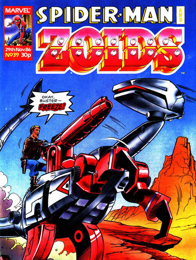 Spider-Man and Zoids #39 (1986)