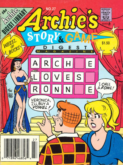 Archie's Story & Game Digest Magazine #27 (1986)