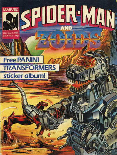 Spider-Man and Zoids #2 (1986)