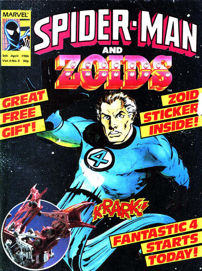 Spider-Man and Zoids #5 (1986)
