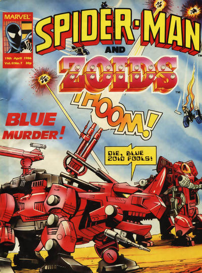 Spider-Man and Zoids #7 (1986)