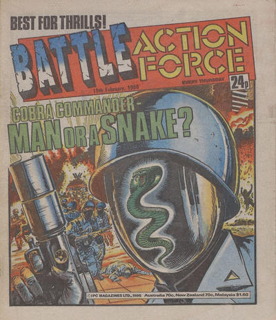 Battle Action Force #15 February 1986 [563] (1986)