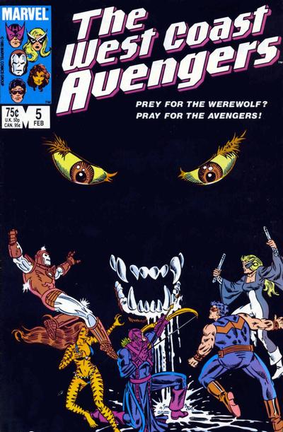 West Coast Avengers #5 (1986)