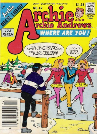 Archie... Archie Andrews Where Are You? Comics Digest Magazine #42 (1986)