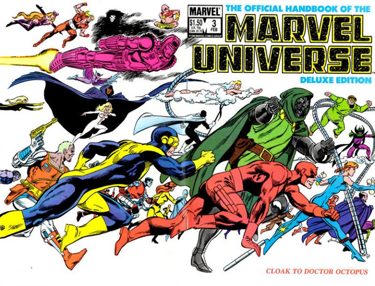 The Official Handbook of the Marvel Universe #3 (1986)