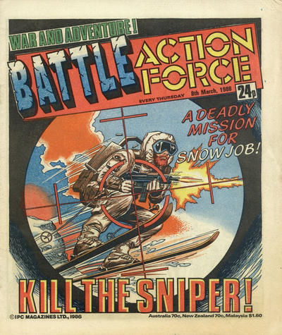 Battle Action Force #8 March 1986 [566] (1986)