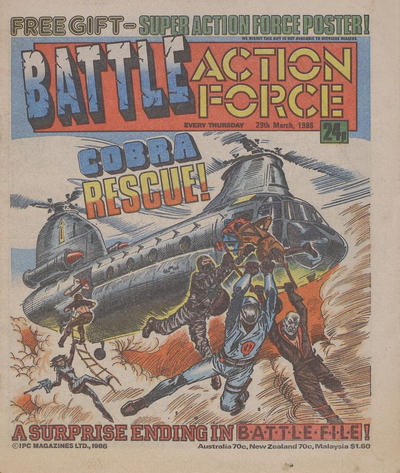 Battle Action Force #29 March 1986 [569] (1986)