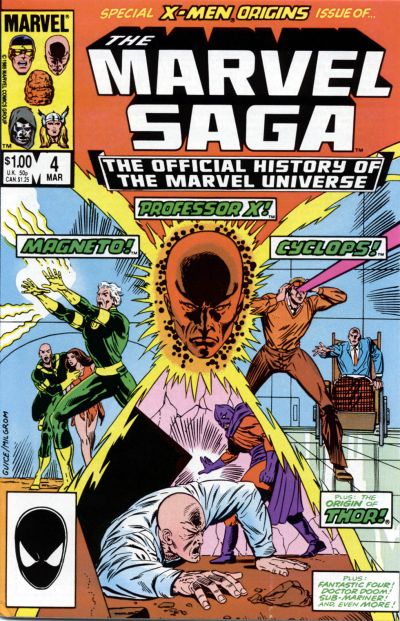 The Marvel Saga the Official History of the Marvel Universe #4 (1986)