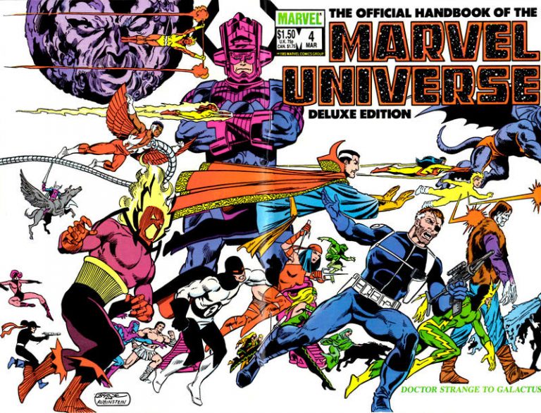 The Official Handbook of the Marvel Universe #4 (1986)