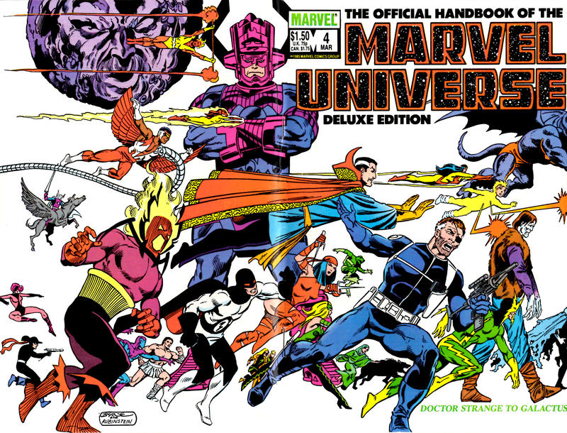 The Official Handbook of the Marvel Universe #4 (1986)