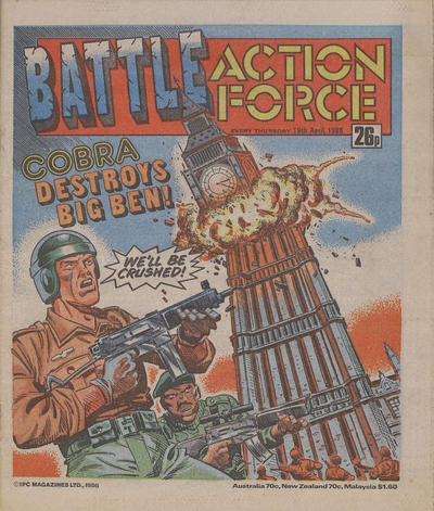 Battle Action Force #19 April 1986 [572] (1986)