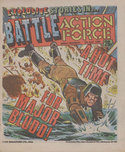 Battle Action Force #5 April 1986 [570] (1986)