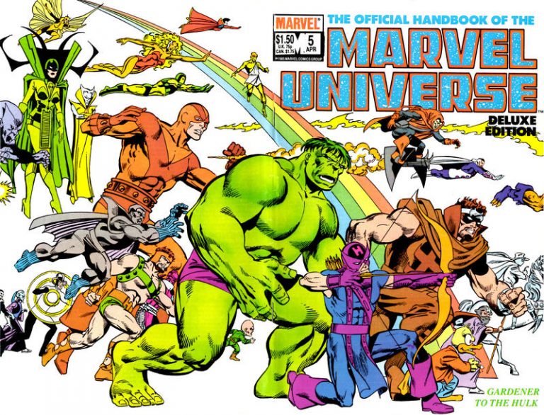 The Official Handbook of the Marvel Universe #5 (1986)