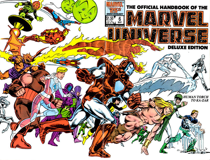 The Official Handbook of the Marvel Universe #6 (1986)