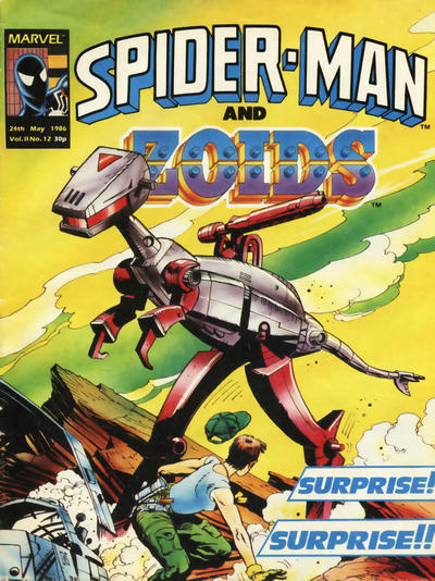 Spider-Man and Zoids #12 (1986)