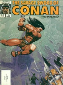 The Savage Sword of Conan #124 (1986)