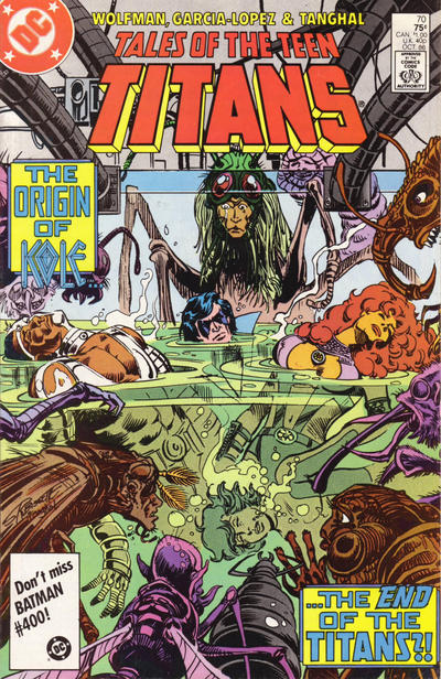 Tales of the Teen Titans #70 (1986)